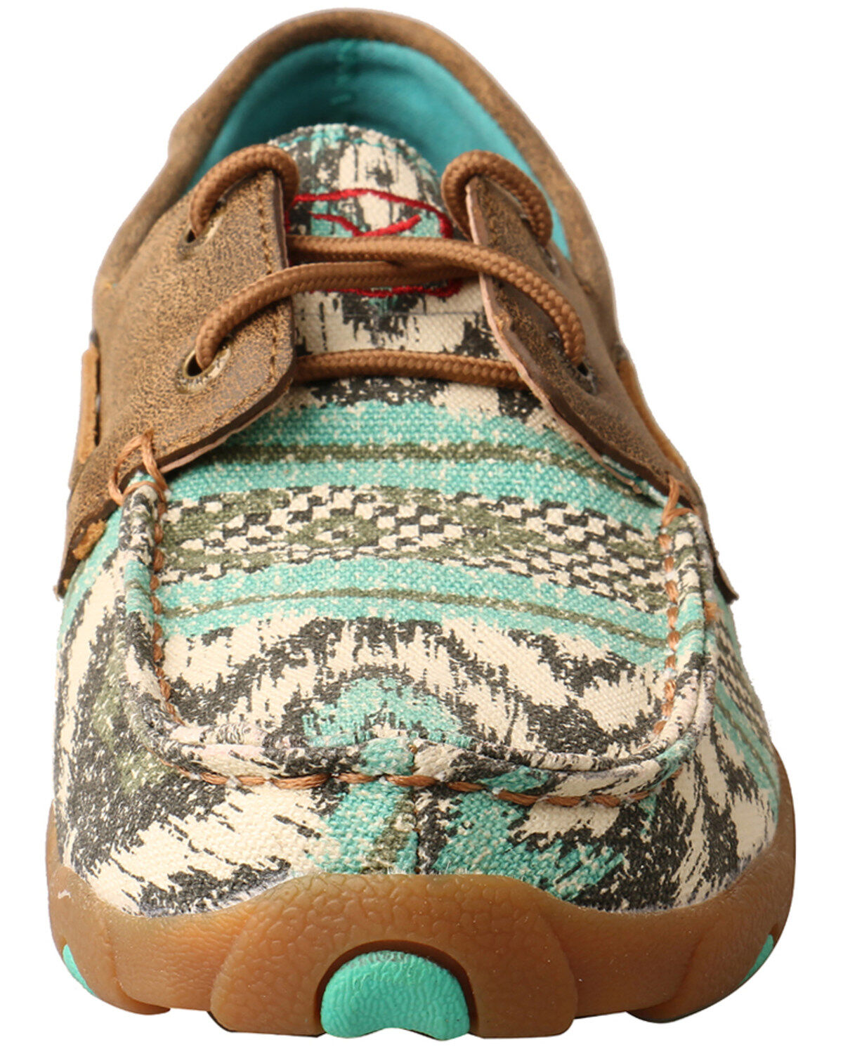 Twisted X Women's Canvas Boat Shoe Driving Mocs