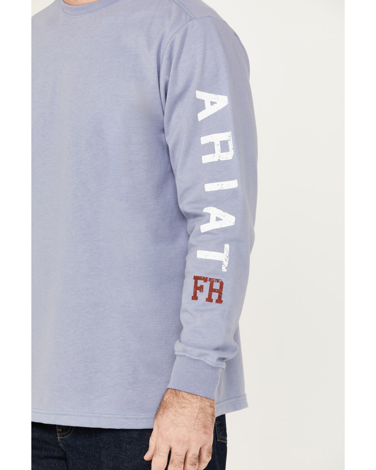 Ariat Men's FR Skull Logo Long Sleeve Work T-Shirt