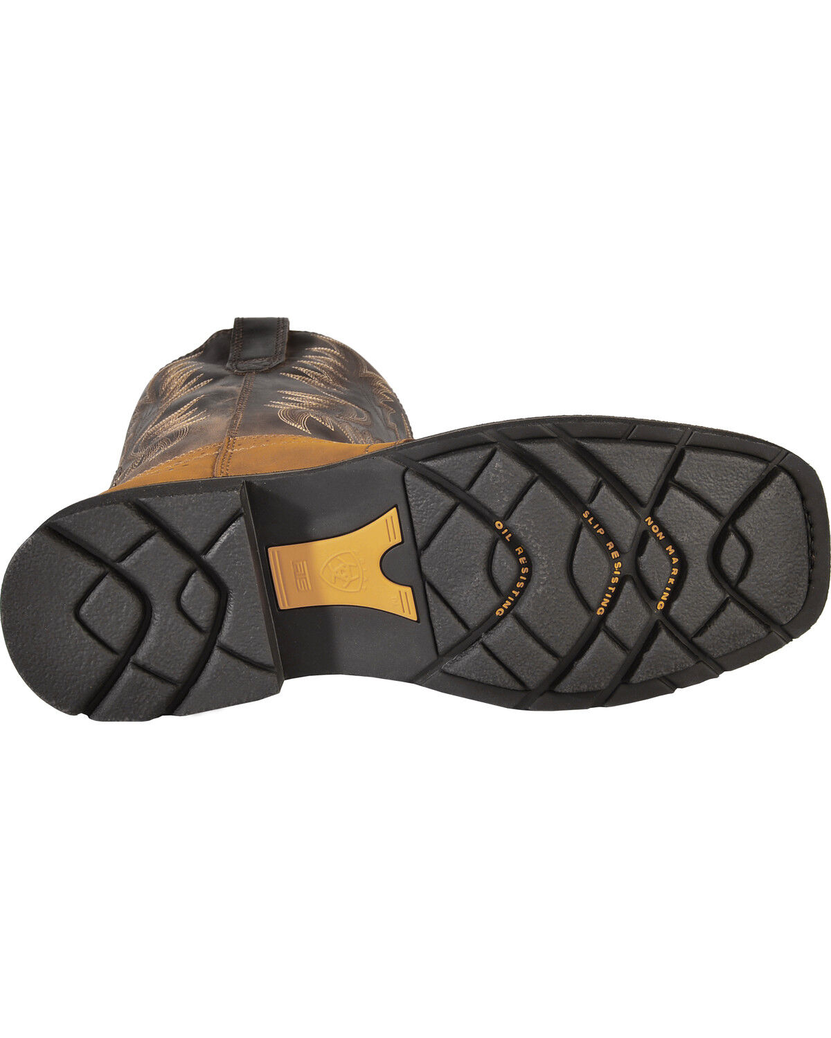 Ariat Men's 10" Sierra Pull-On Western Work Boots - Square Toe