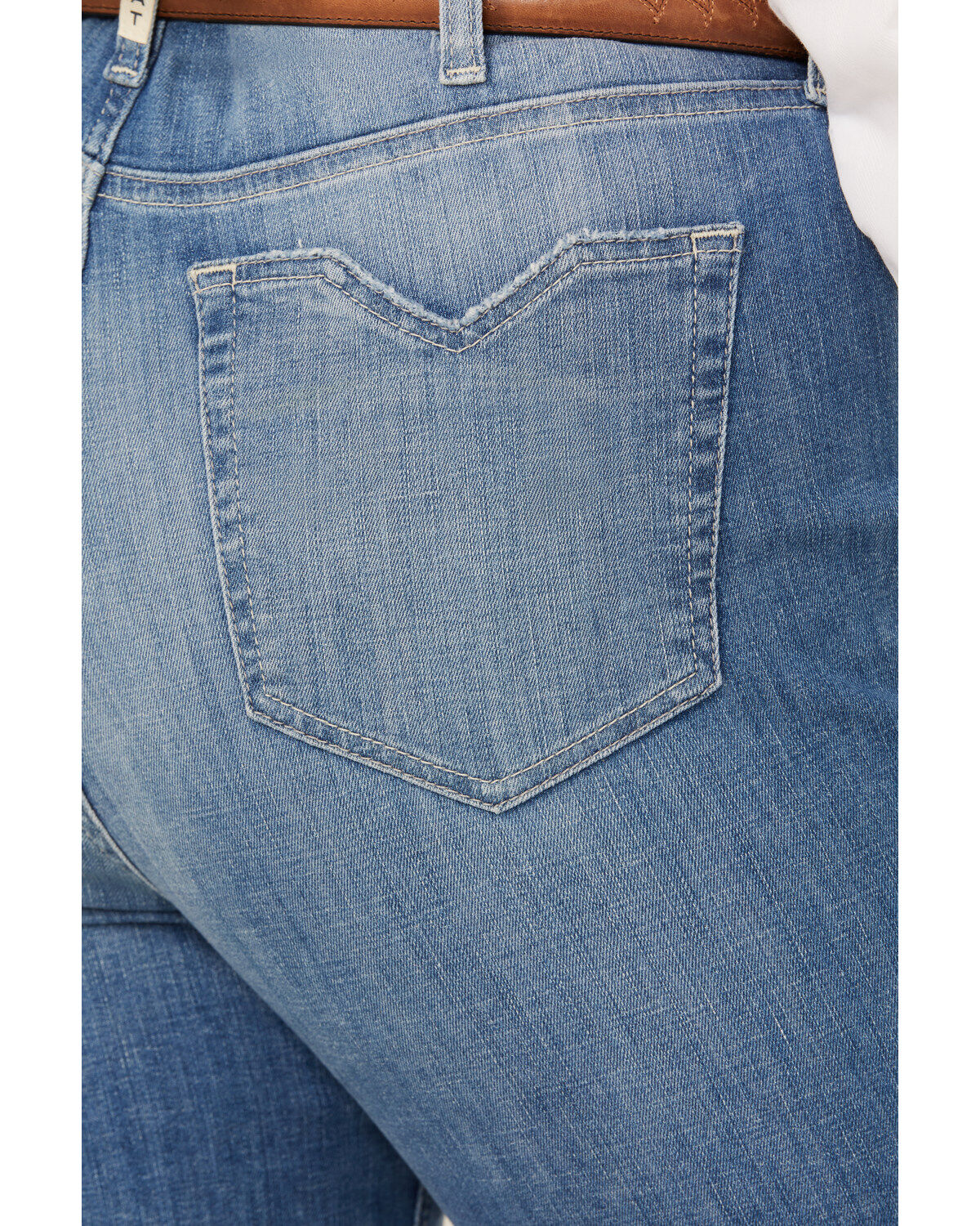 Ariat Women's Claire Medium Wash High Rise Slim Trouser Stretch Denim Jeans - Plus