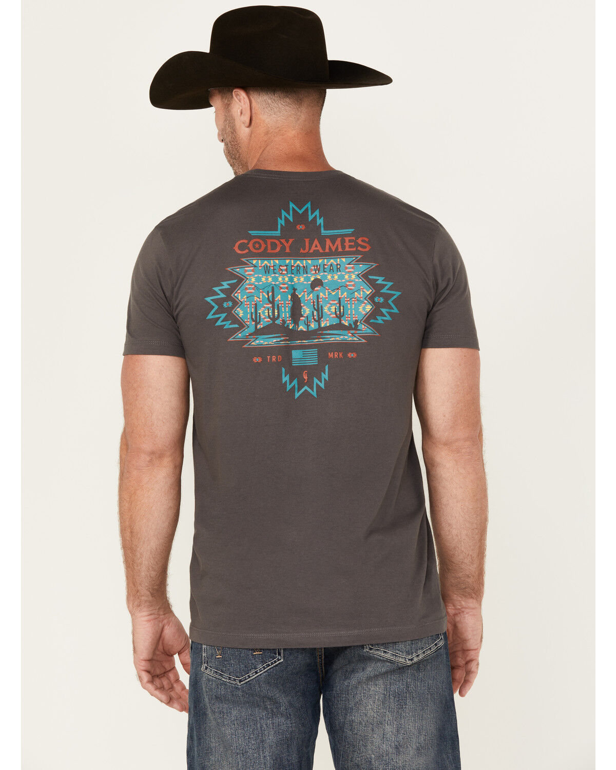Cody James Men's Southwest Sunset Short Sleeve Graphic T-Shirt