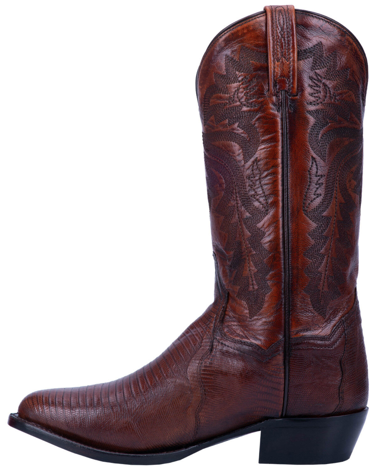 Dan Post Men's Winston Exotic Lizard Western Boots - Round Toe