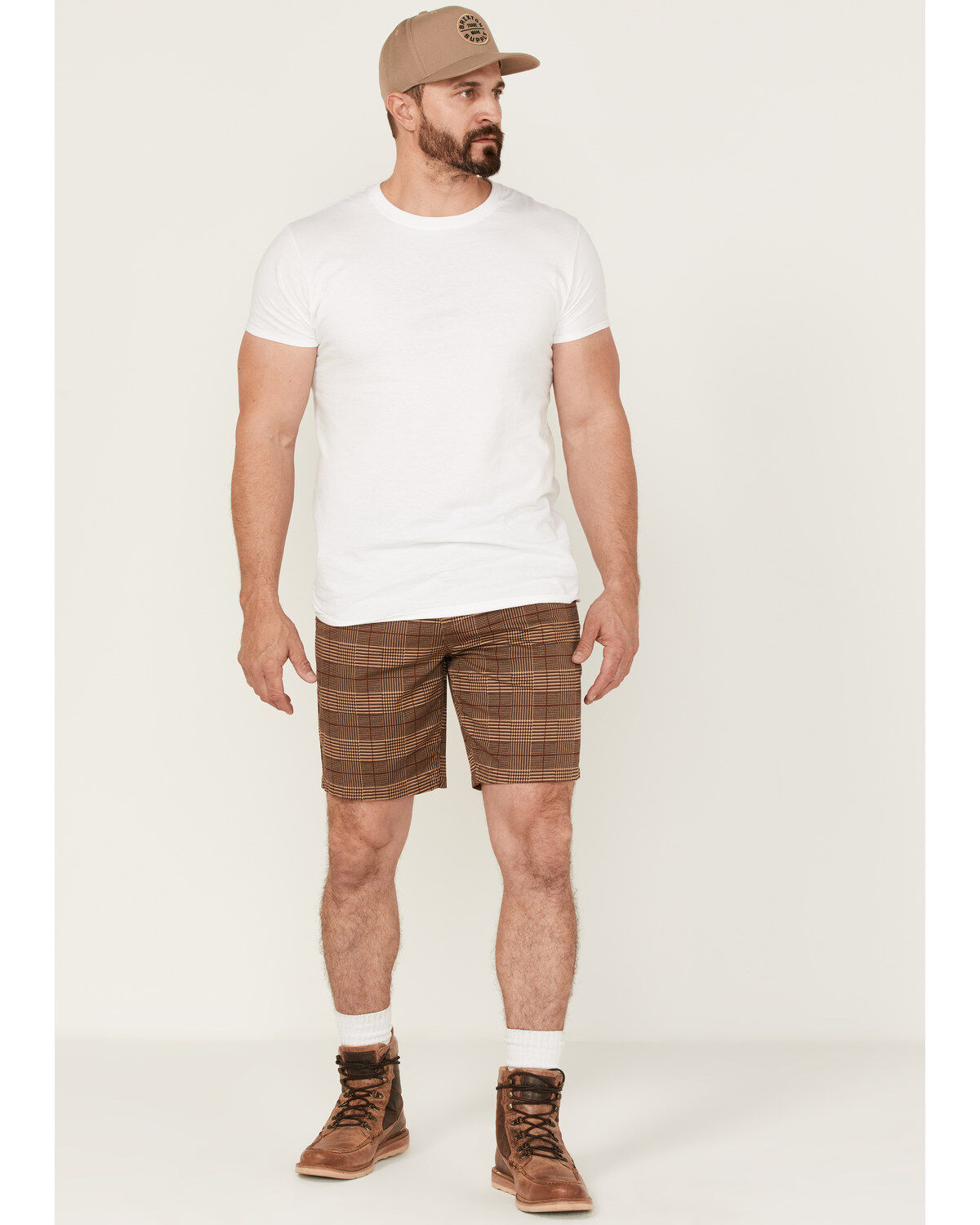 Brixton Men's Choice Stretch Twill Chino Shorts