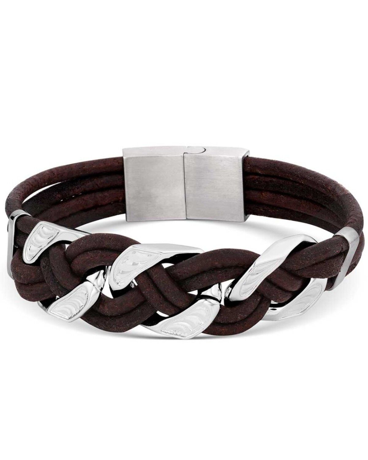 Montana Silversmiths Men's Rustic Braided Bracelet