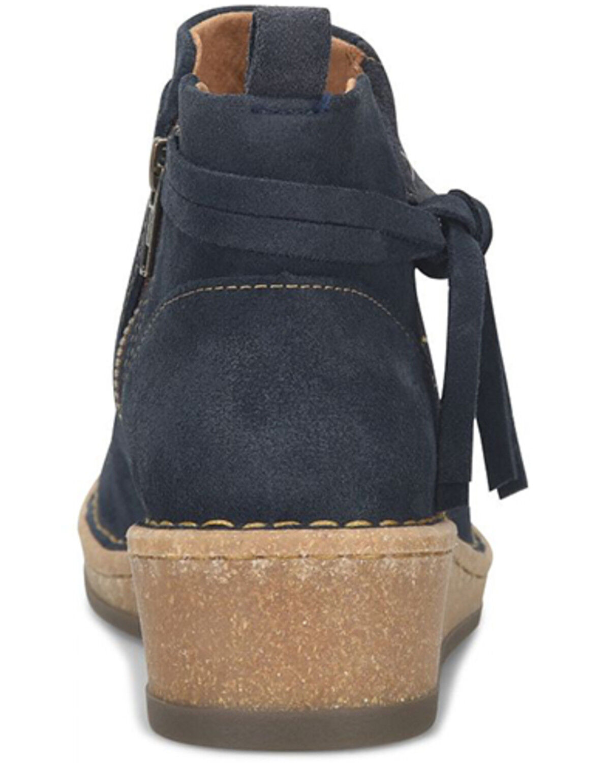 Born Women Vaughn Wedge Booties - Round Toe