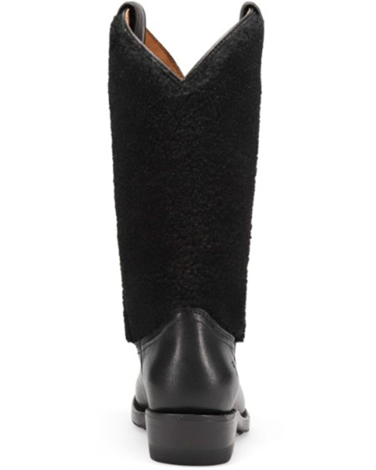 Frye Women's Billy Pull-On Shearling Western Boots - Round Toe