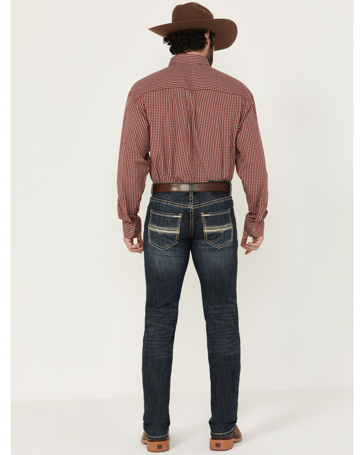 Rock & Roll Denim Men's Rifle Dark Wash Skinny Reflex Stretch Denim Jeans