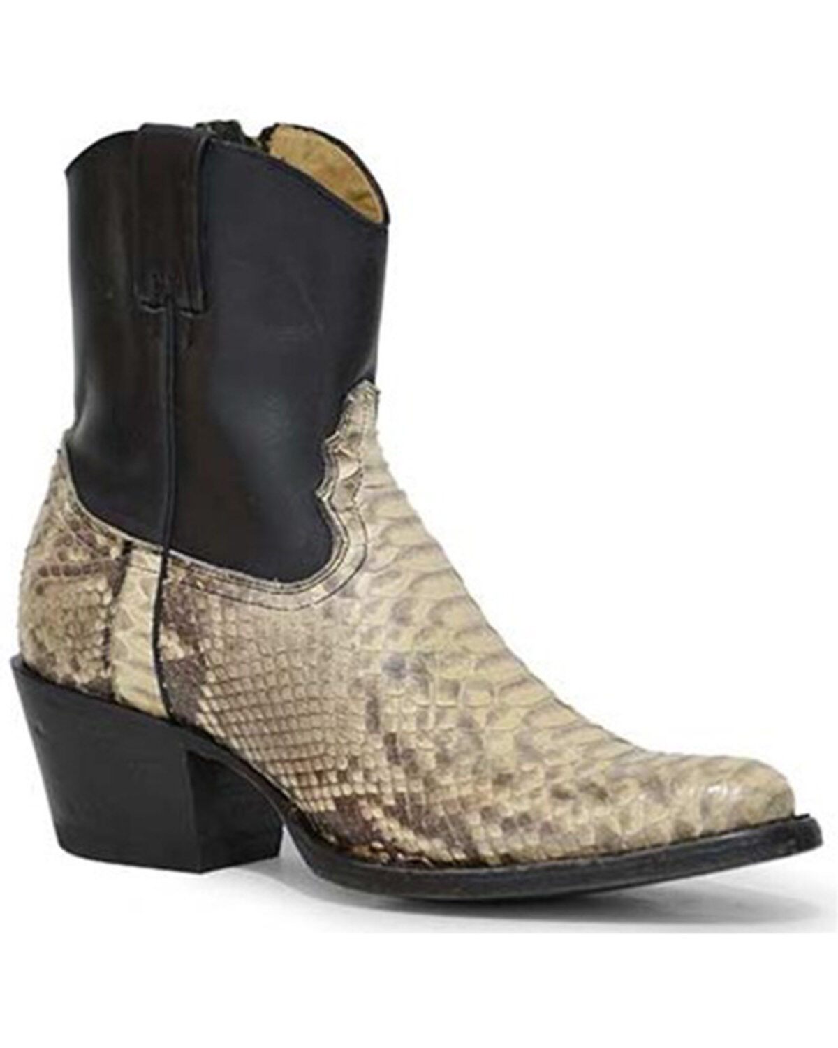 Stetson Women's Sydney Exotic Python Western Boots - Snip Toe