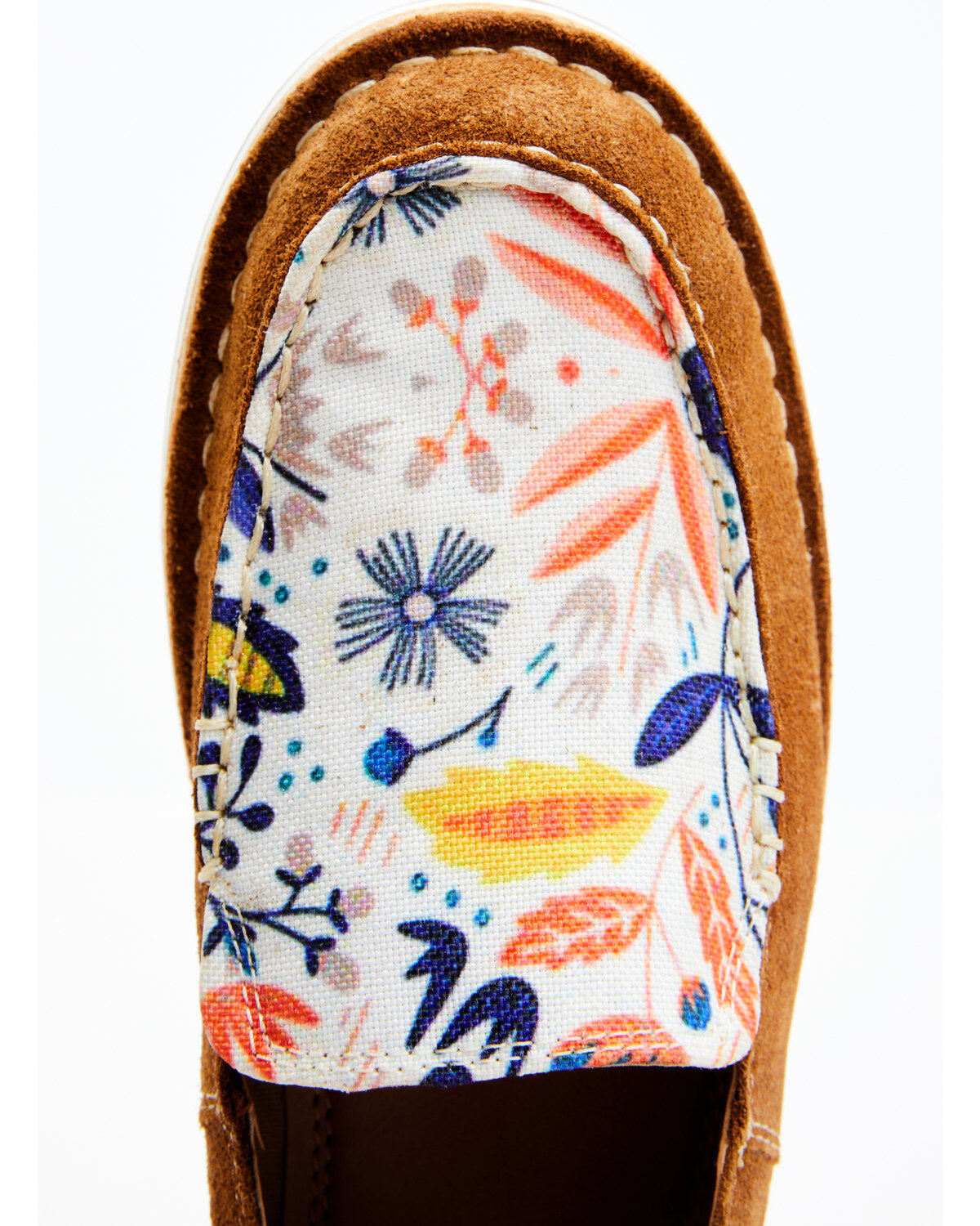 Myra Bag Women's Hazel Print Slip-On Casual Sneaker - Moc Toe