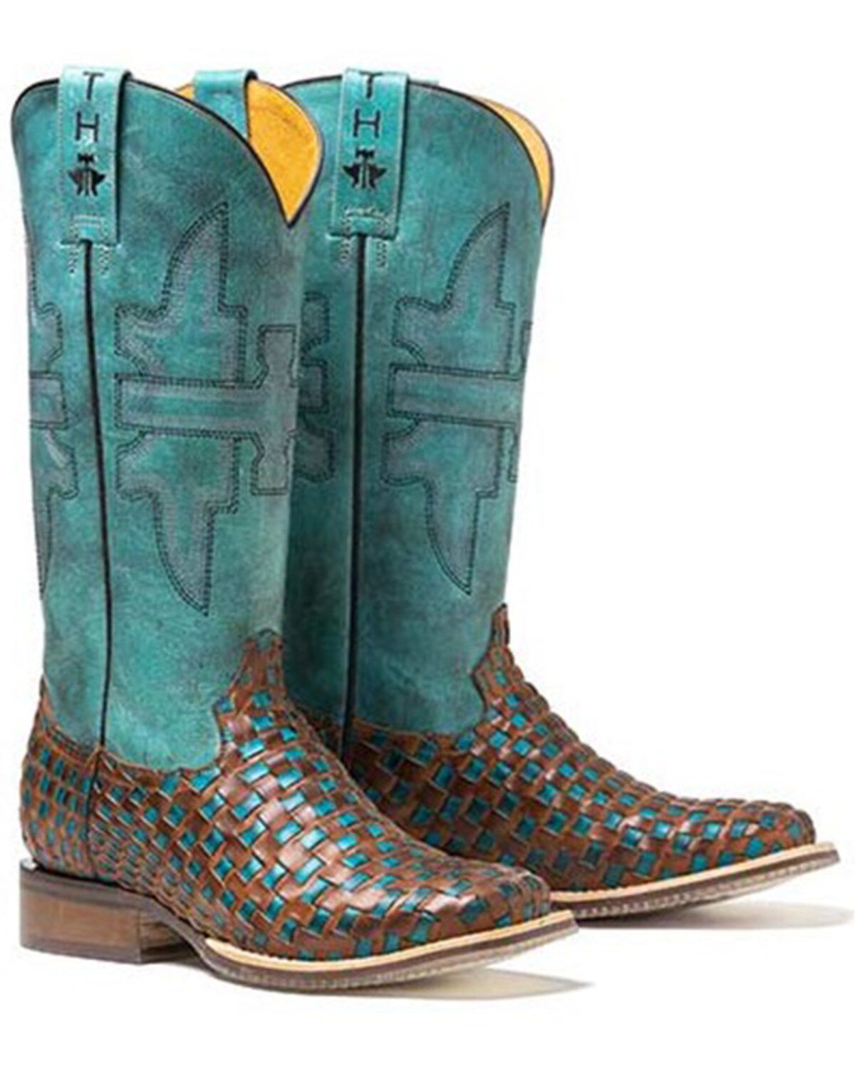 Tin Haul Women's Gitchu A Good One Western Boots - Broad Square Toe