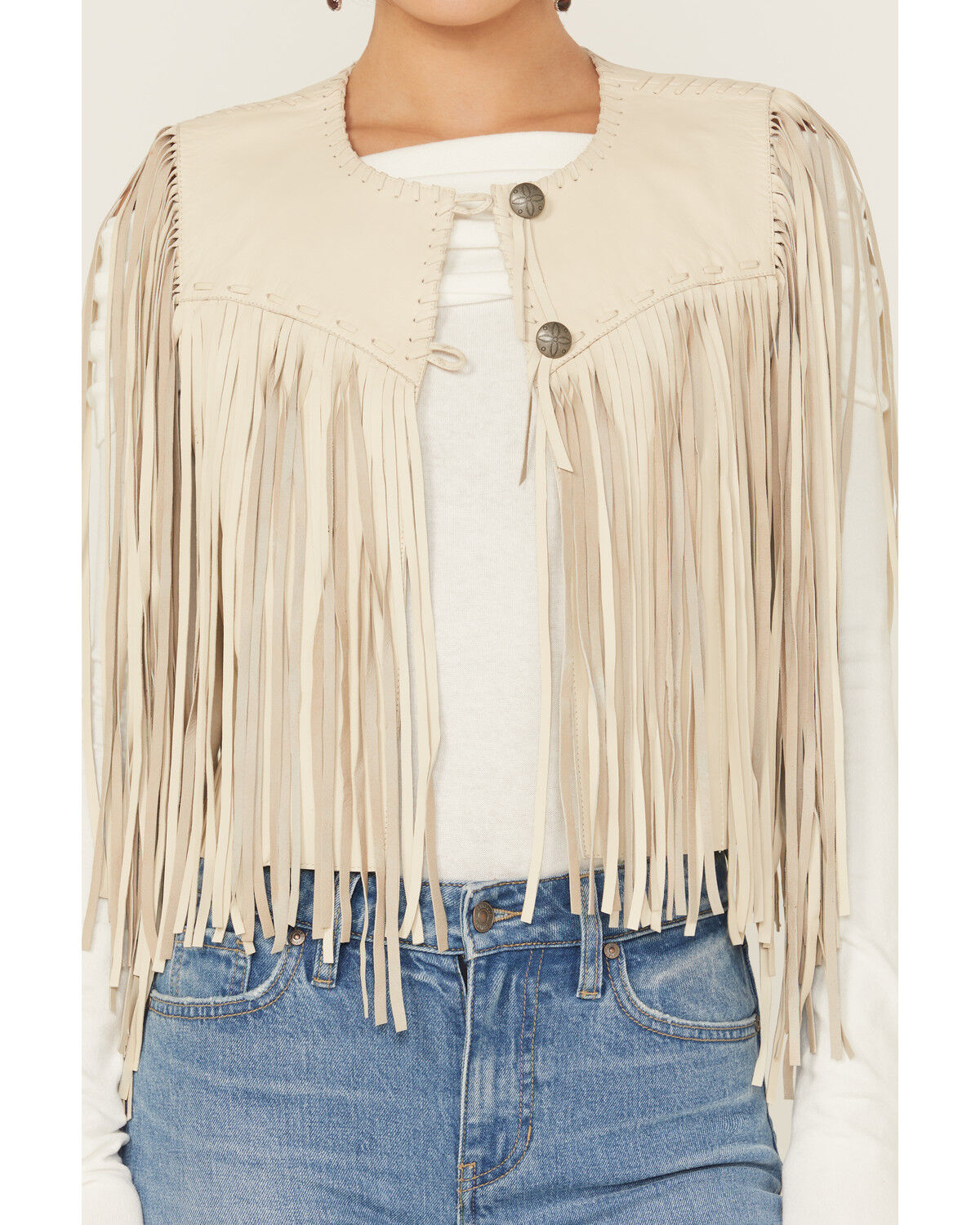 Double D Ranch Women's Sonora Leather Vest