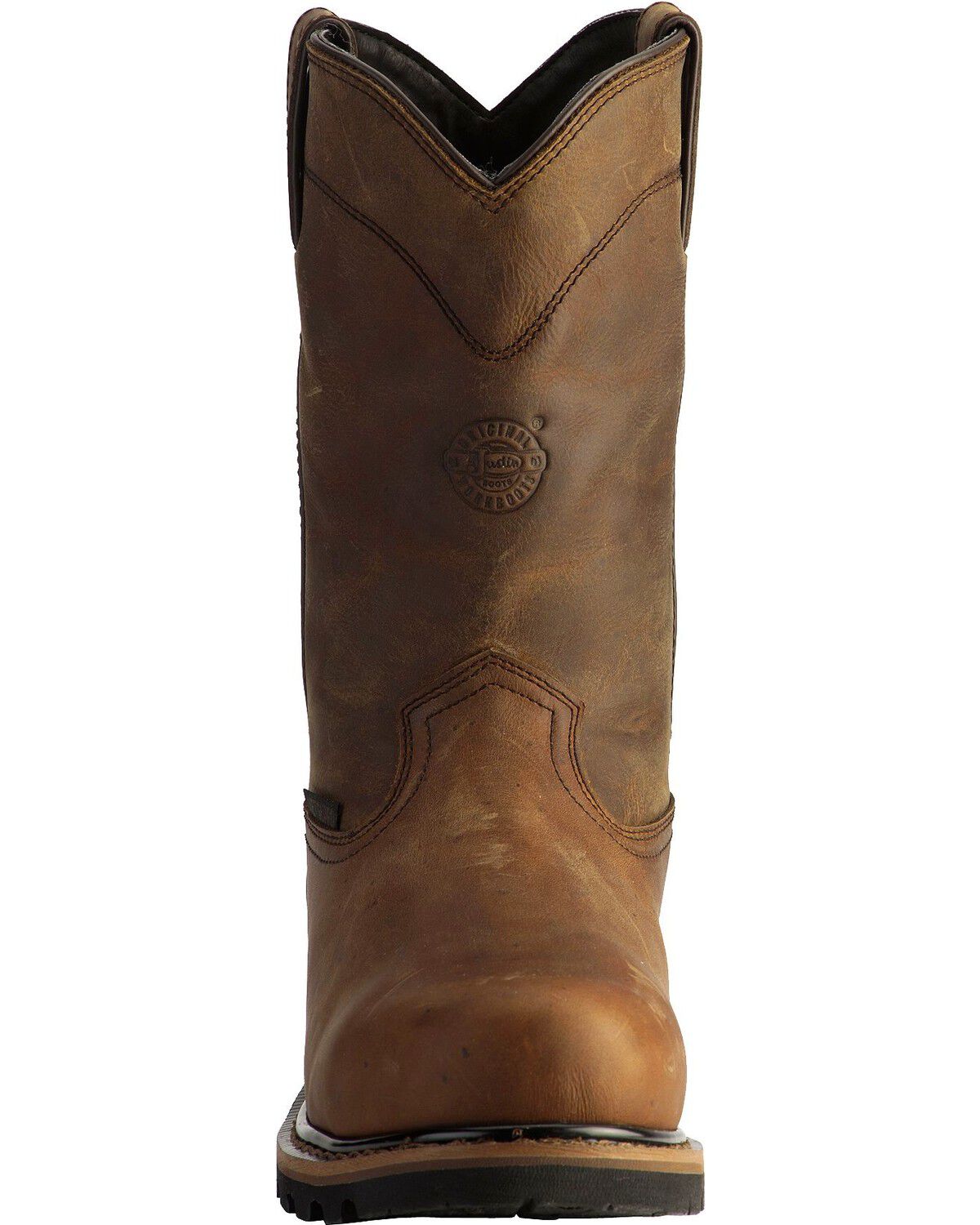 Justin Men's Wyoming Waterproof Internal Met Guard Pull-On Work Boots