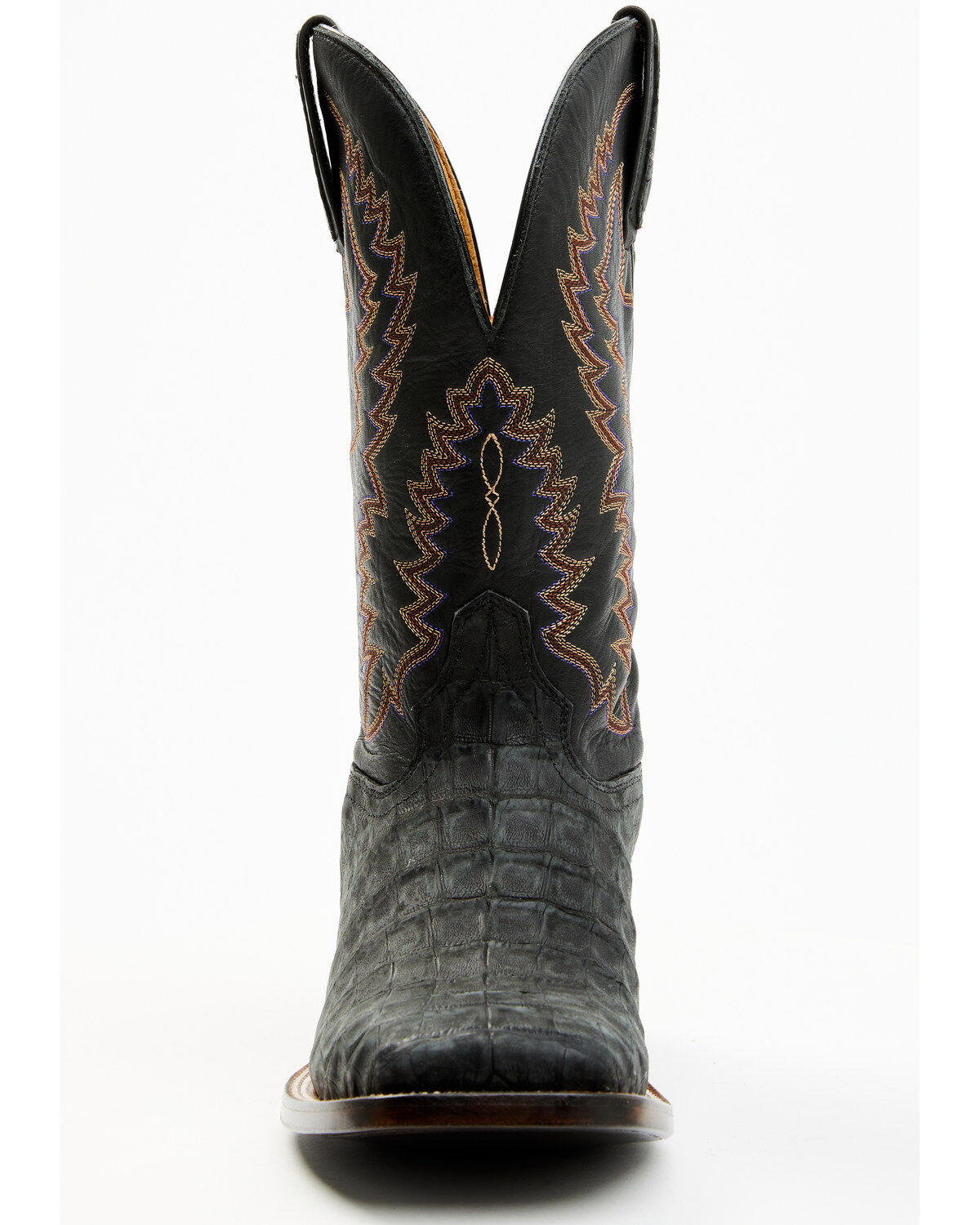 Cody James Men's Exotic Caiman Belly Western Boots - Broad Square Toe