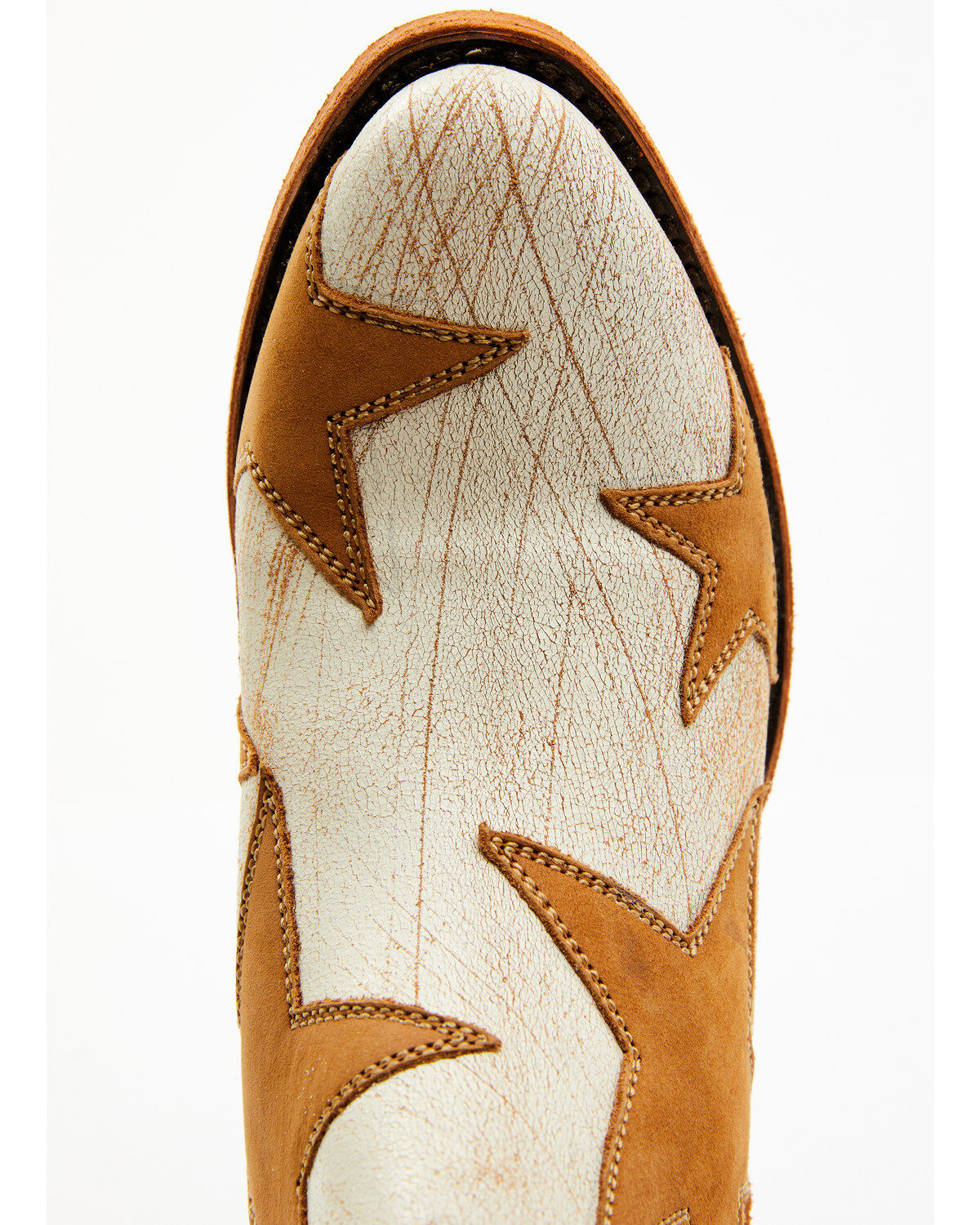 Caborca Silver by Liberty Black Women's Sybil Star Fringe Booties - Round Toe