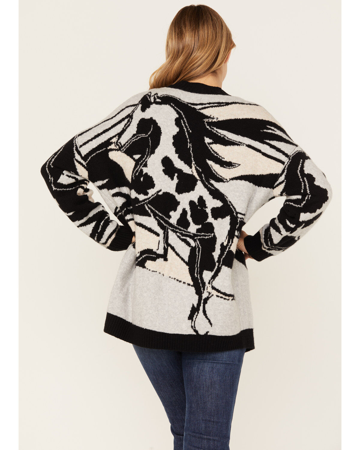 Idyllwind Women's Alice Floral Abstract Cardigan
