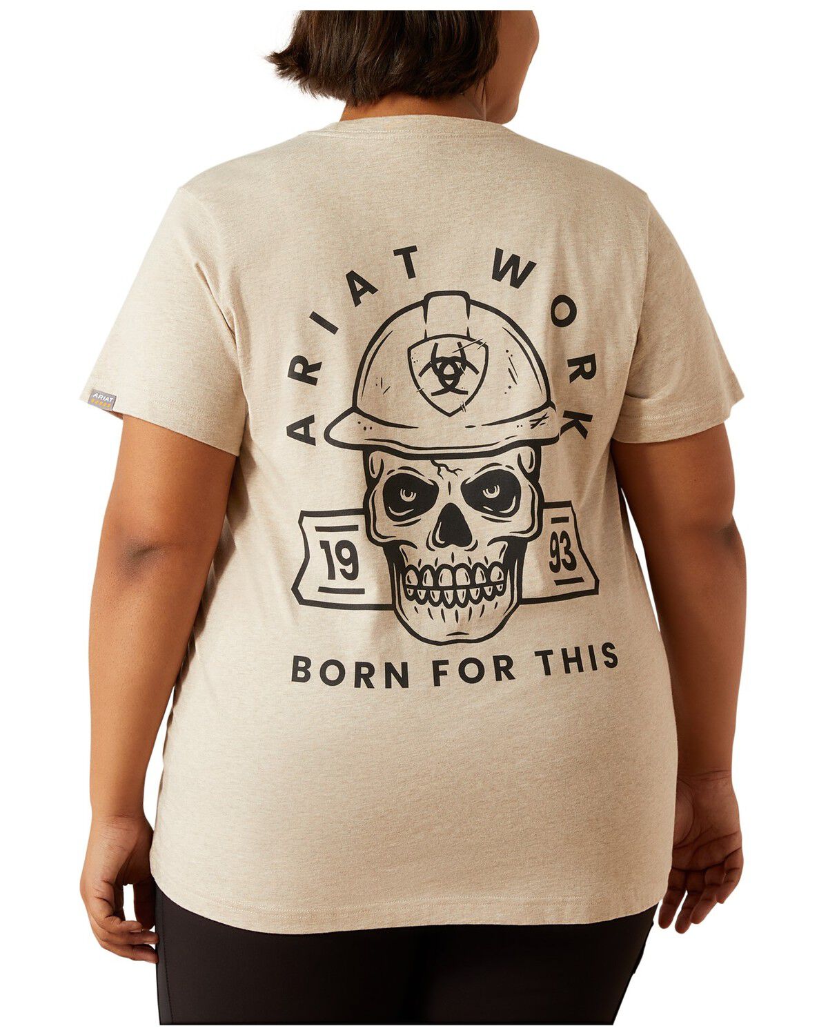 Ariat Women's Rebar Born For This Short Sleeve Graphic Work Tee - Plus