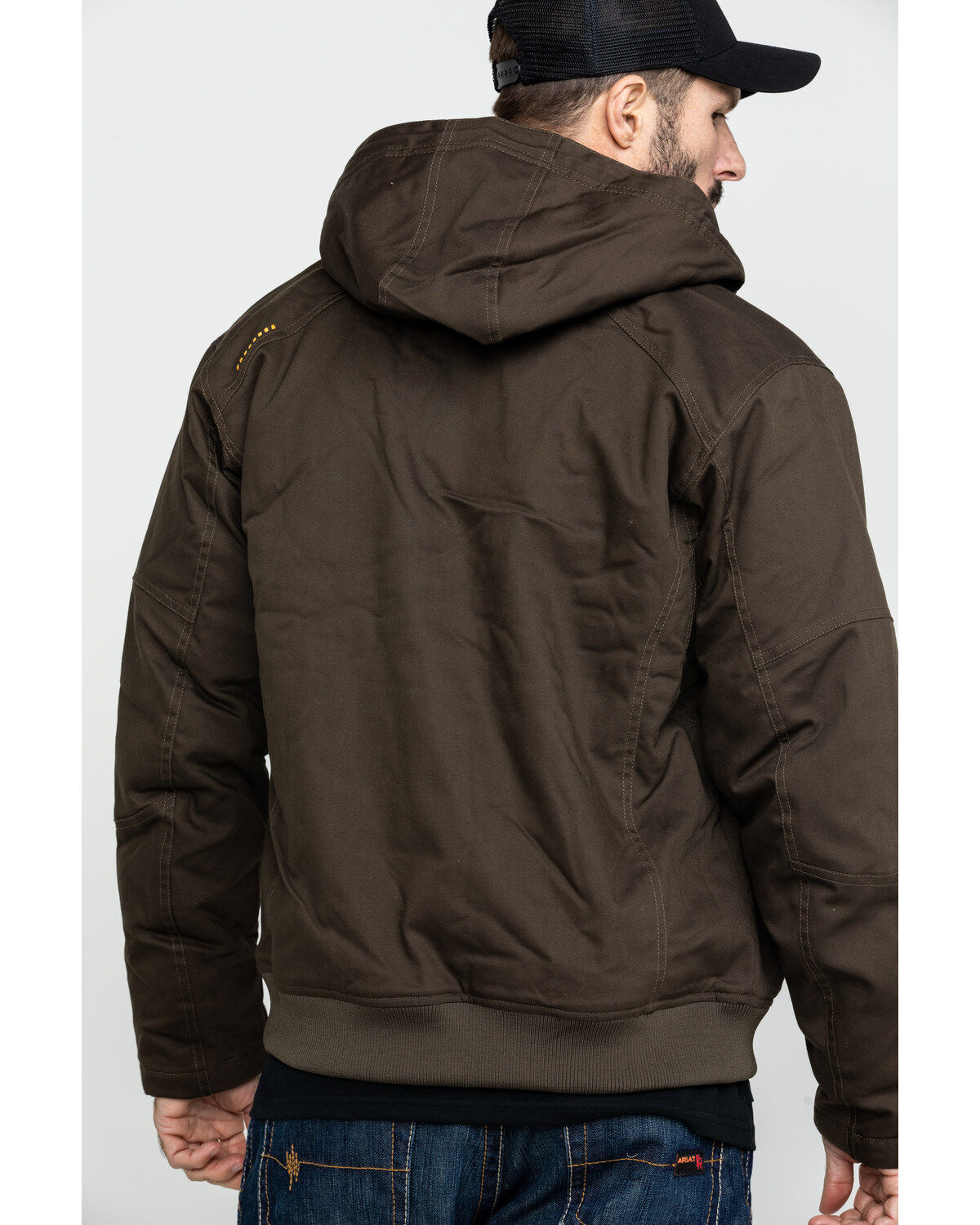 Ariat Men's Rebar Dura Canvas Zip-Front Work Jacket - Big & Tall