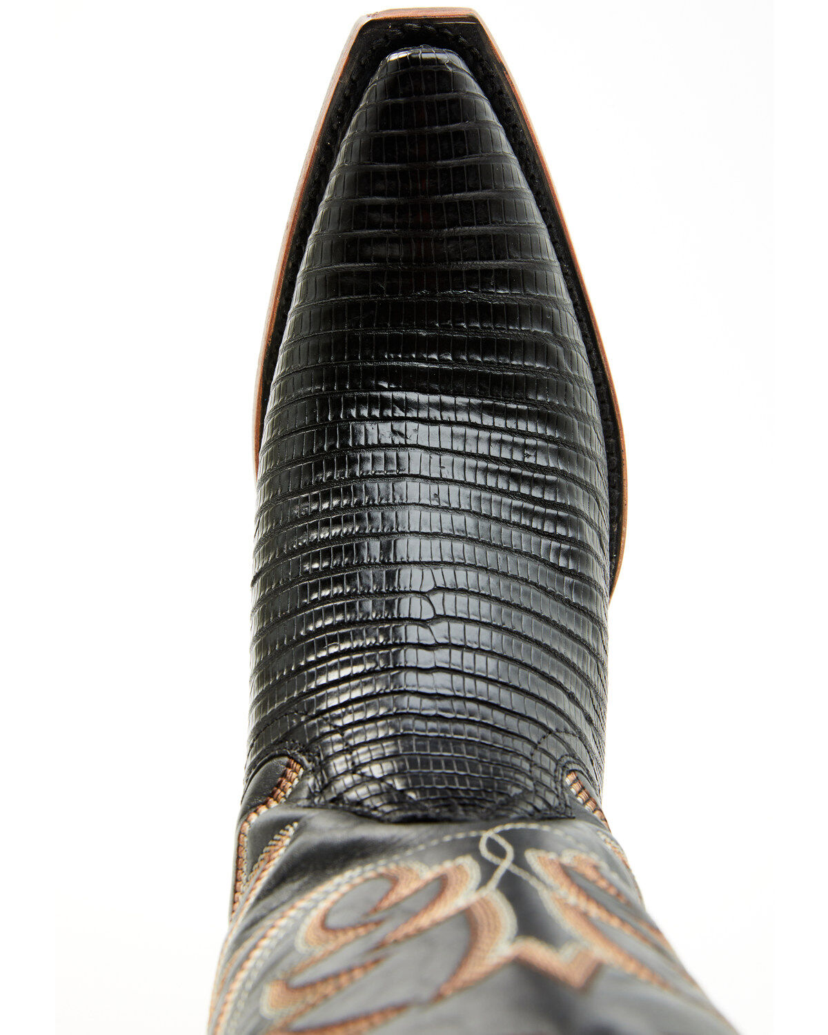 Shyanne Women's Ebonie Exotic Lizard Western Boots - Snip Toe