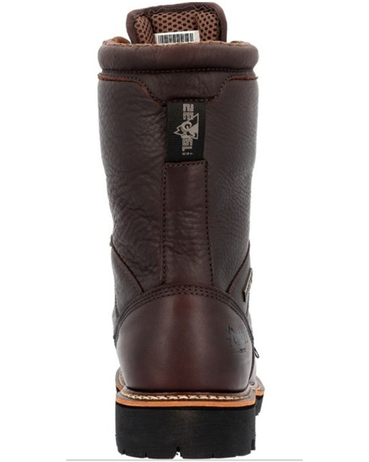 Rocky Men's Rams Horn 8" Waterproof Western Work Boots - Composite Toe
