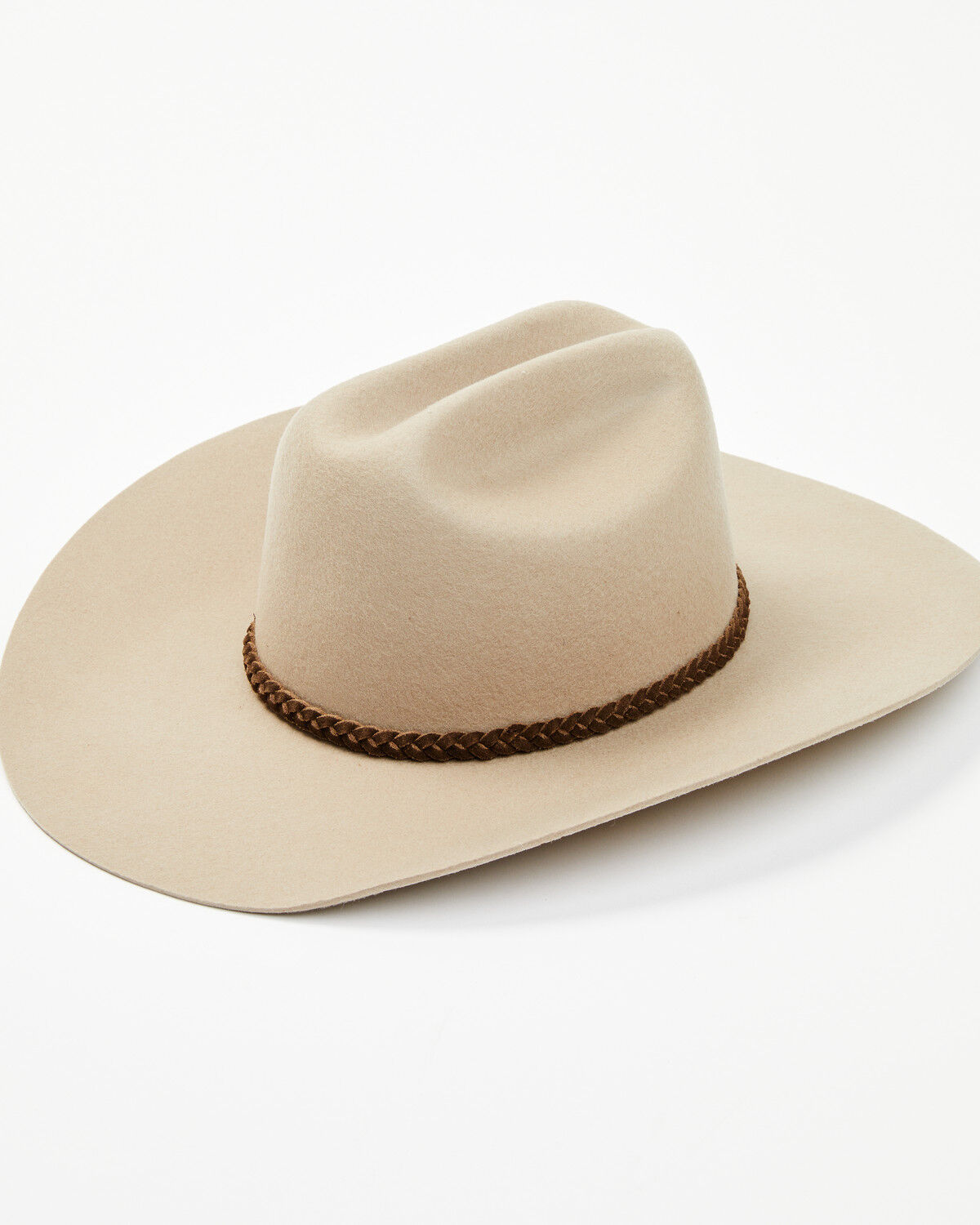 Wrangler Women's Floral Heat Debossed Felt Cowboy Hat