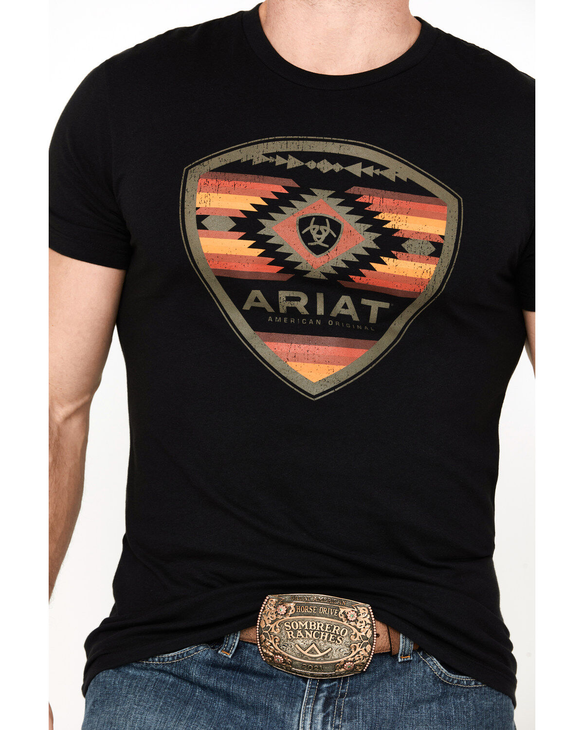 Ariat Men's Boot Barn Exclusive Southwestern Short Sleeve Graphic T-Shirt