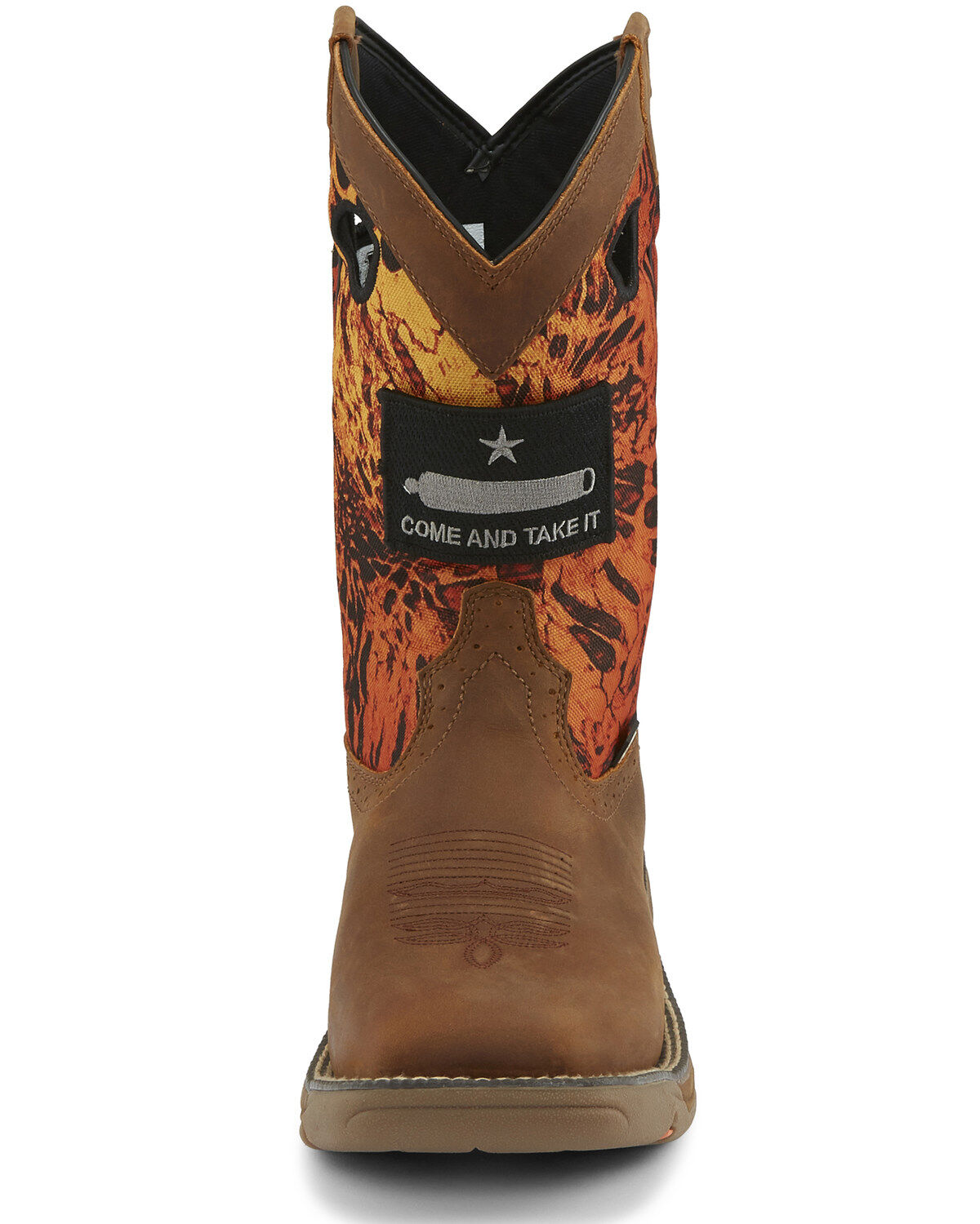 Justin Men's Stampede Rush Western Work Boots - Square Toe