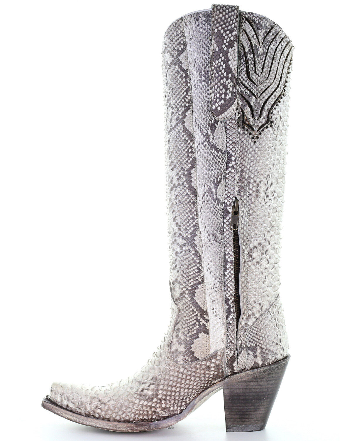 Corral Women's Python Tall Western Boots - Snip Toe