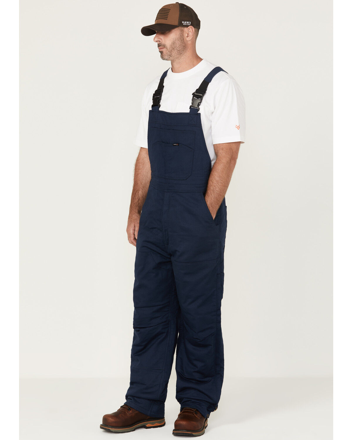Hawx Men's FR Insulated Solid Bib Overalls - Short