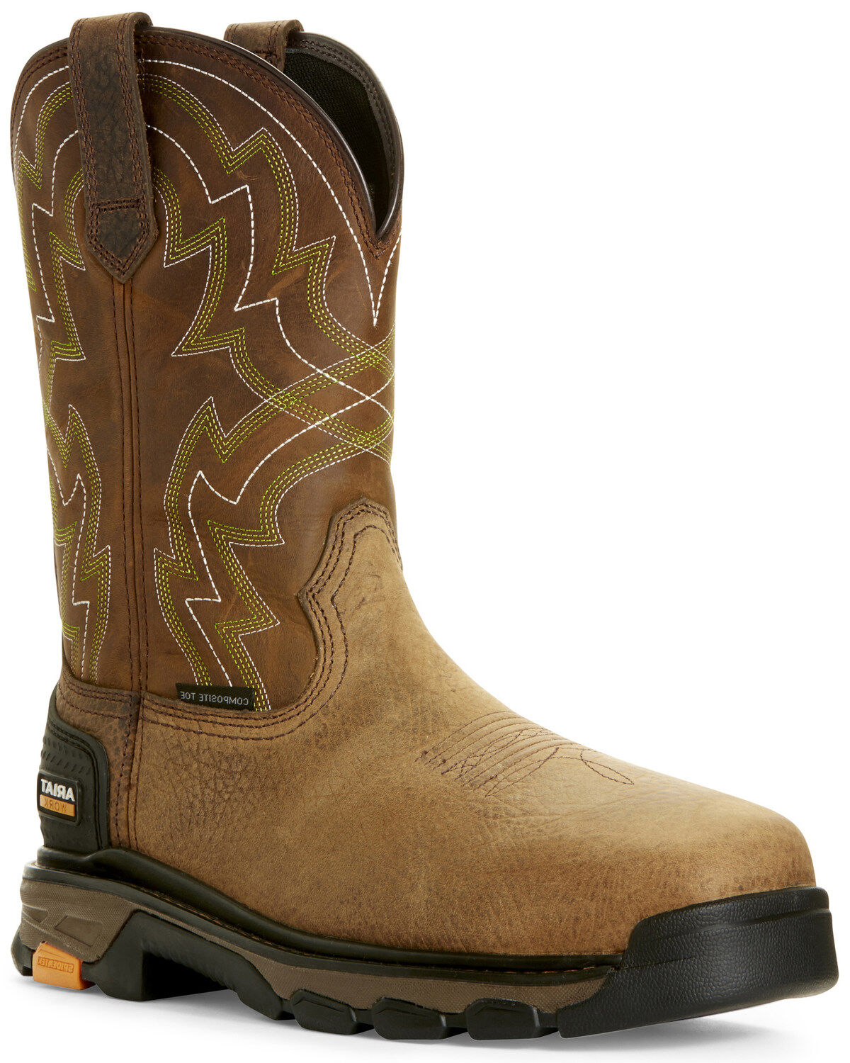 Ariat Men's Intrepid Force Western Work Boots - Composite Toe
