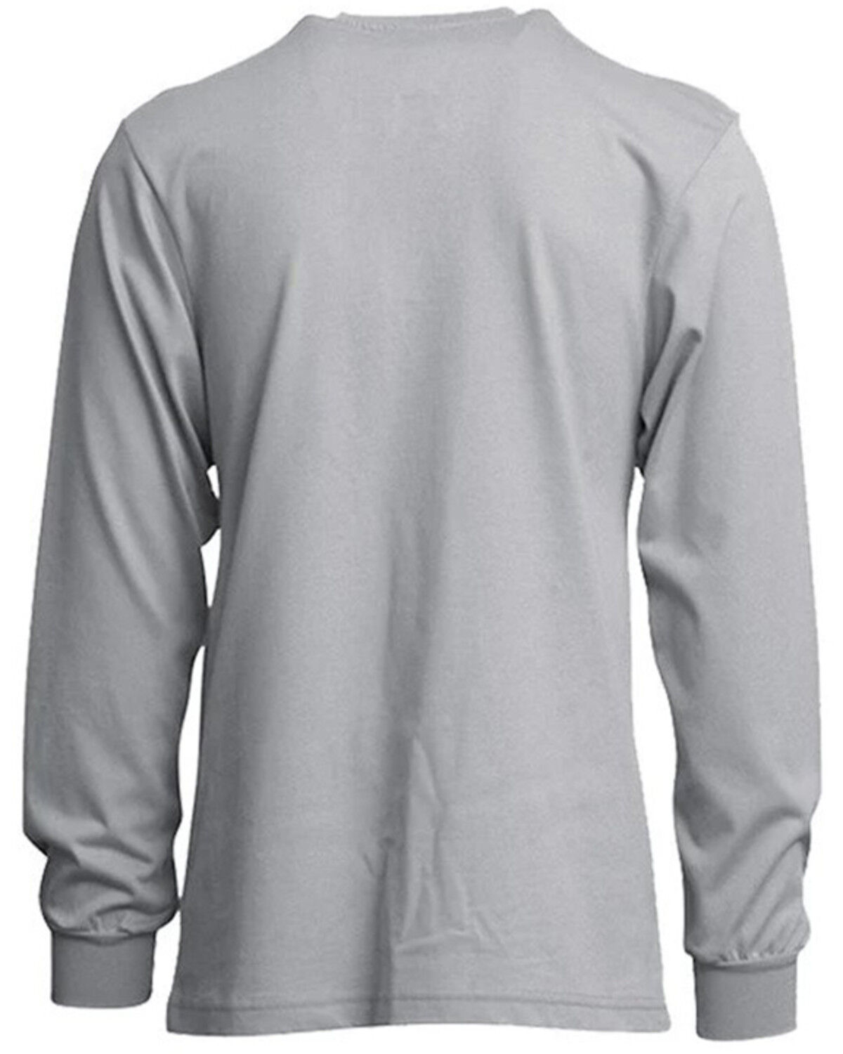 Lapco Men's FR Long Sleeve Button-Down Henley Work Shirt - Tall