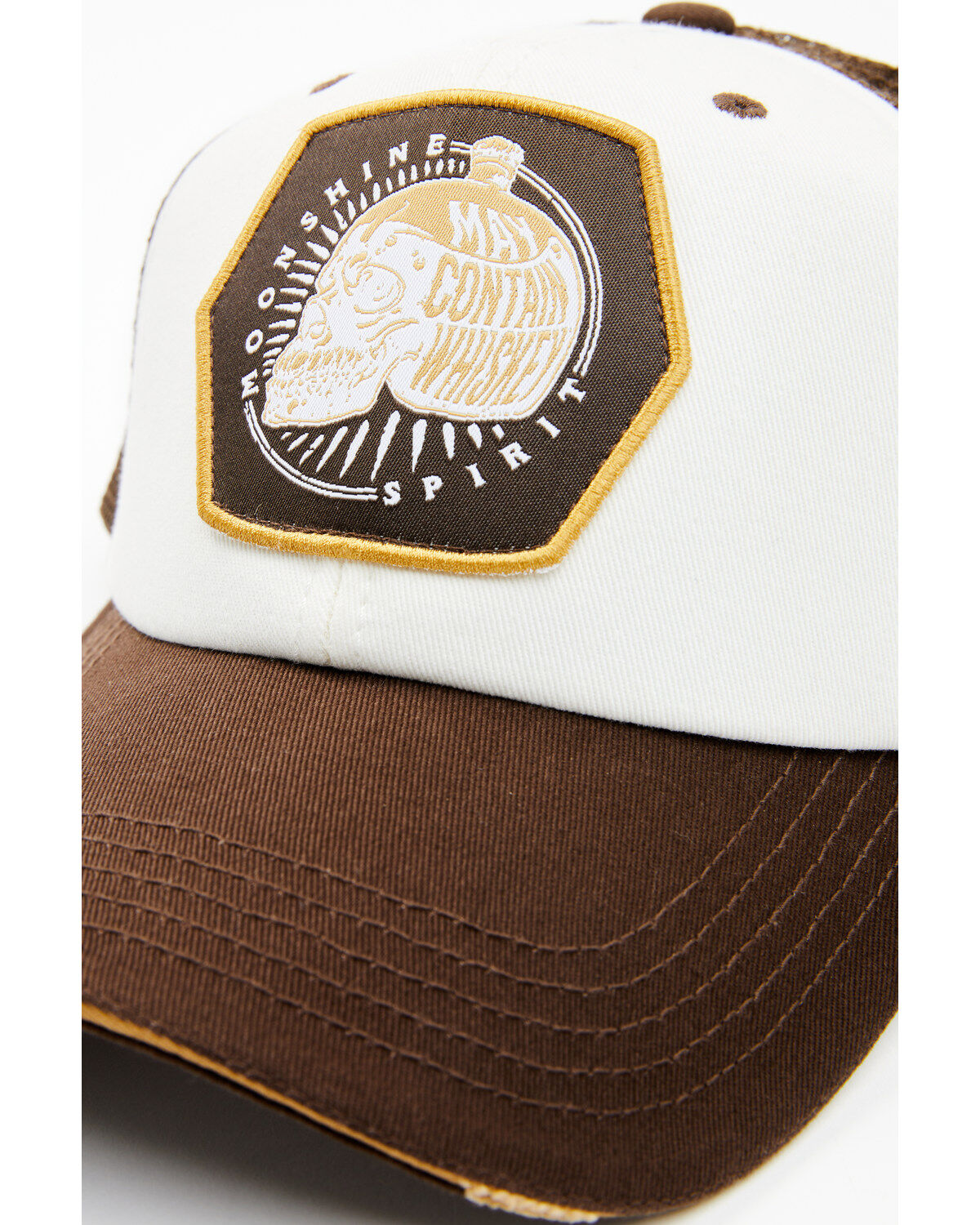 Moonshine Spirit Men's May Contain Whiskey Baseball Cap