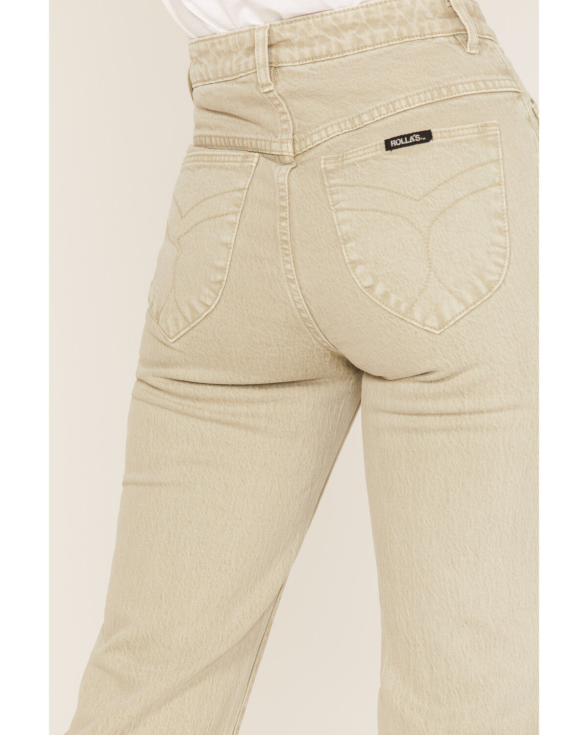 Rolla's Women's High Rise Eastcoast Cropped Flare Jeans