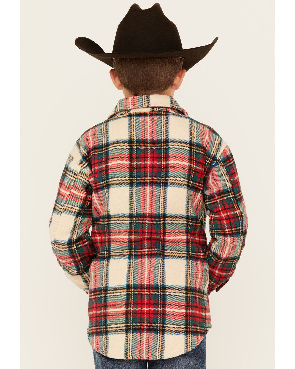 Fornia Boys' Winter Tartan Shirt Jacket