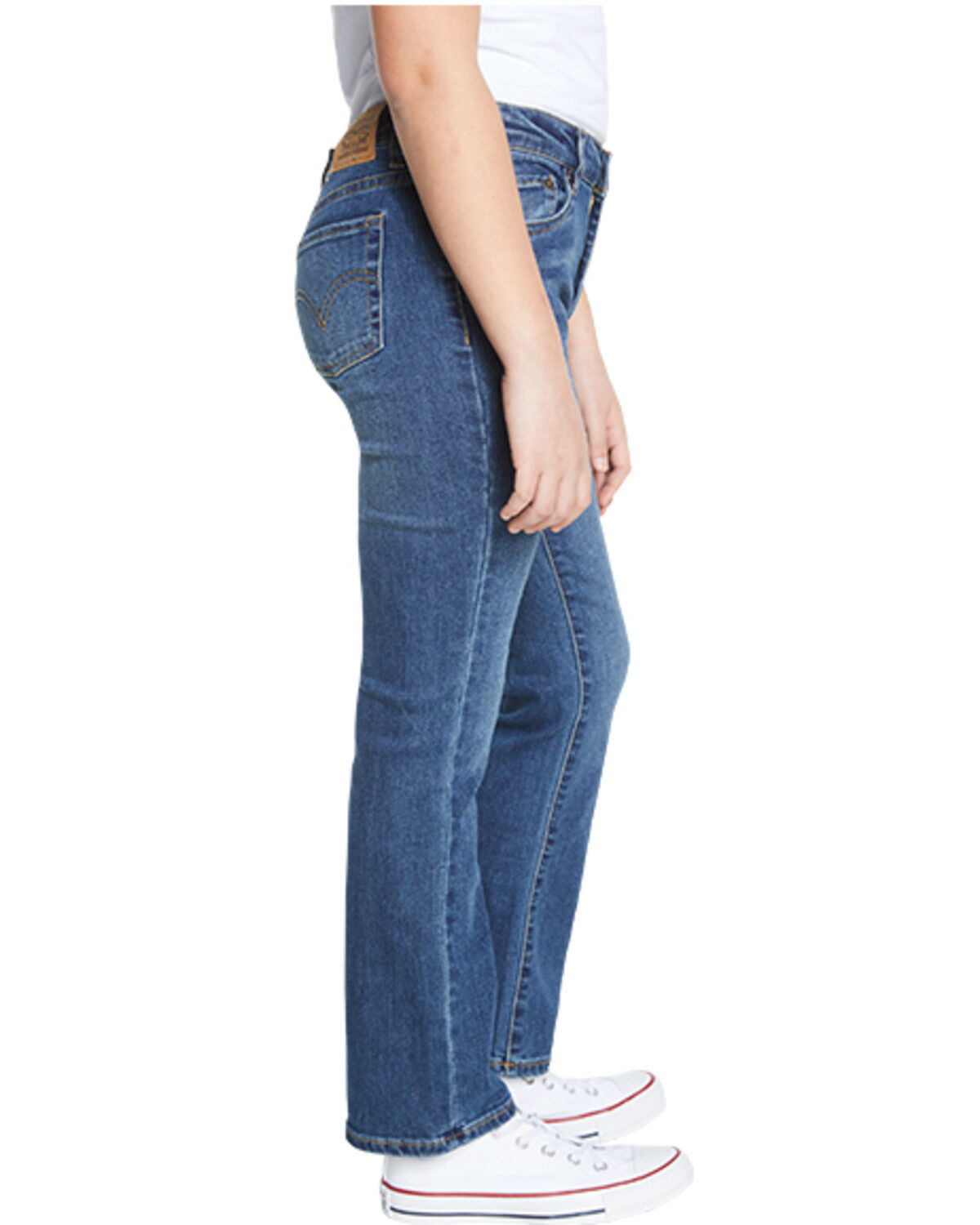 Levi's Little Girls' Classic Dark Wash Bootcut Jeans