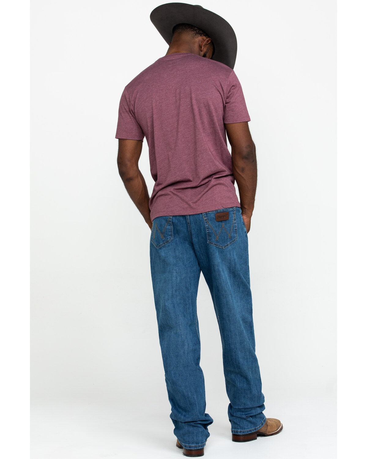 Wrangler 20X Men's Admiral Blue Relaxed Competition Bootcut Jeans