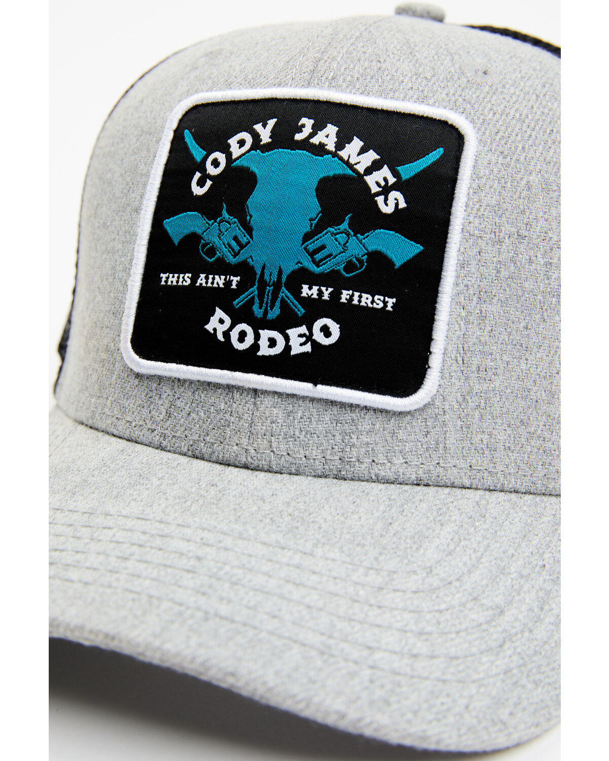 Cody James Men's Steer Head Logo Patch Ball Cap