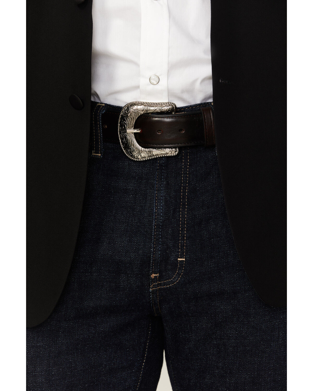 Cody James Black 1978® Men's Smooth Leather Belt