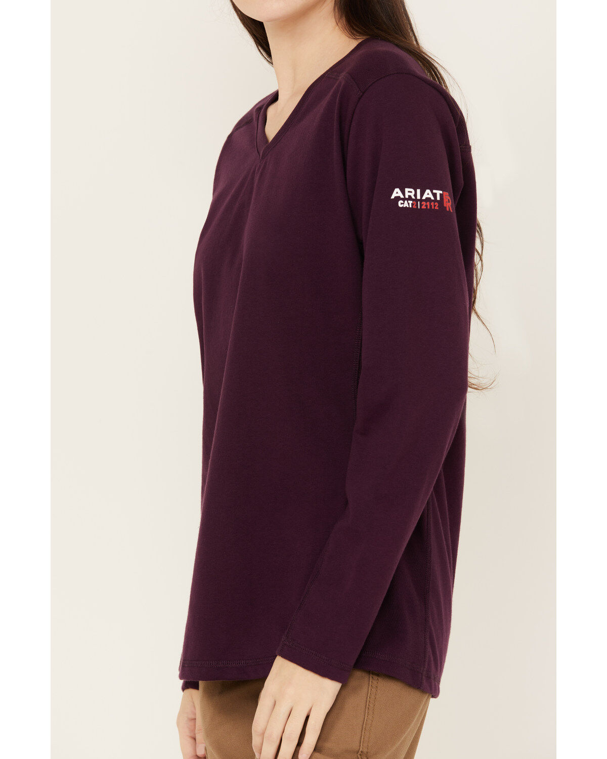 Ariat Women's AC Crew Fire Resistant Long Sleeve Work Shirt