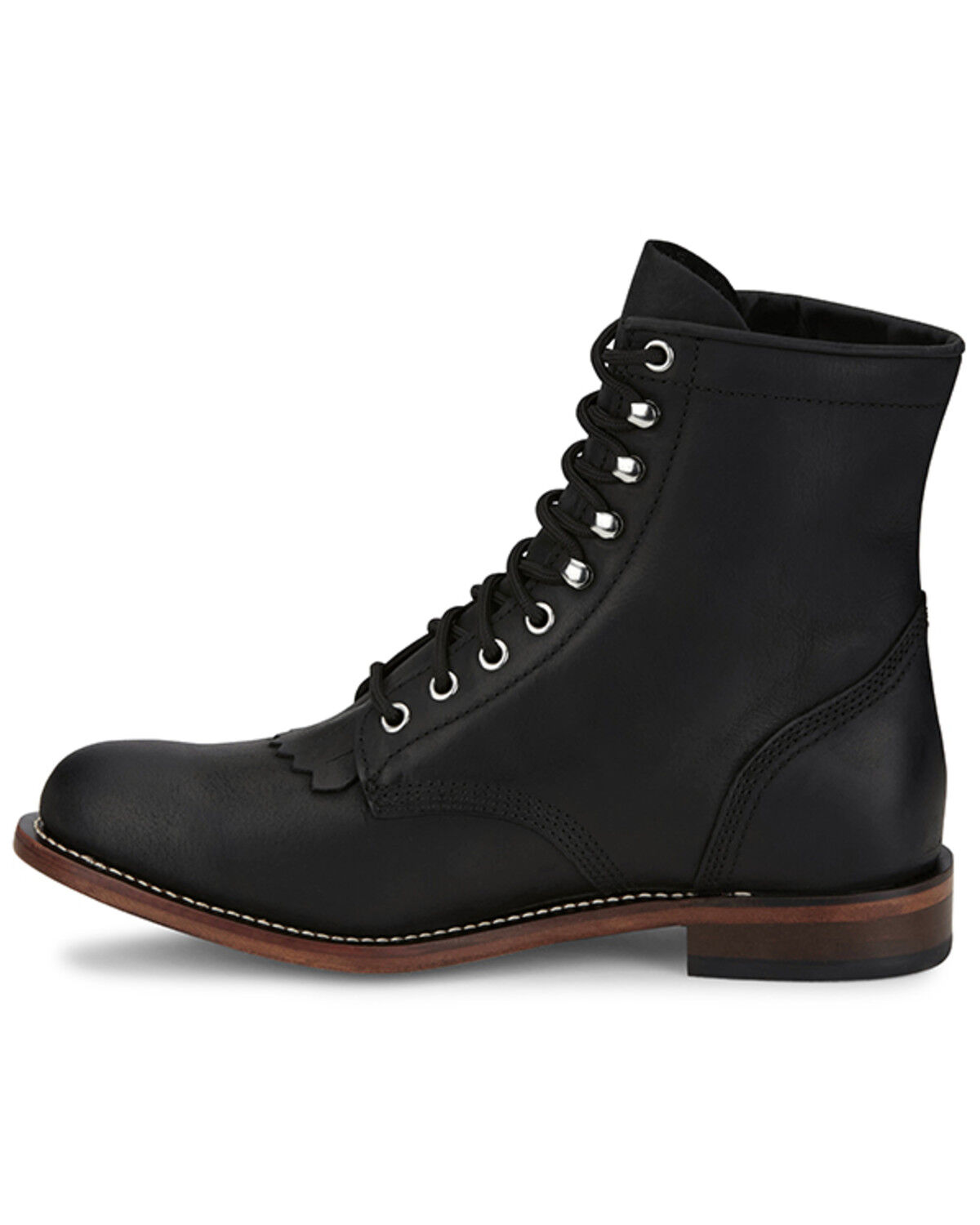 Justin Men's Drennan Lace-Up Boots - Round Toe