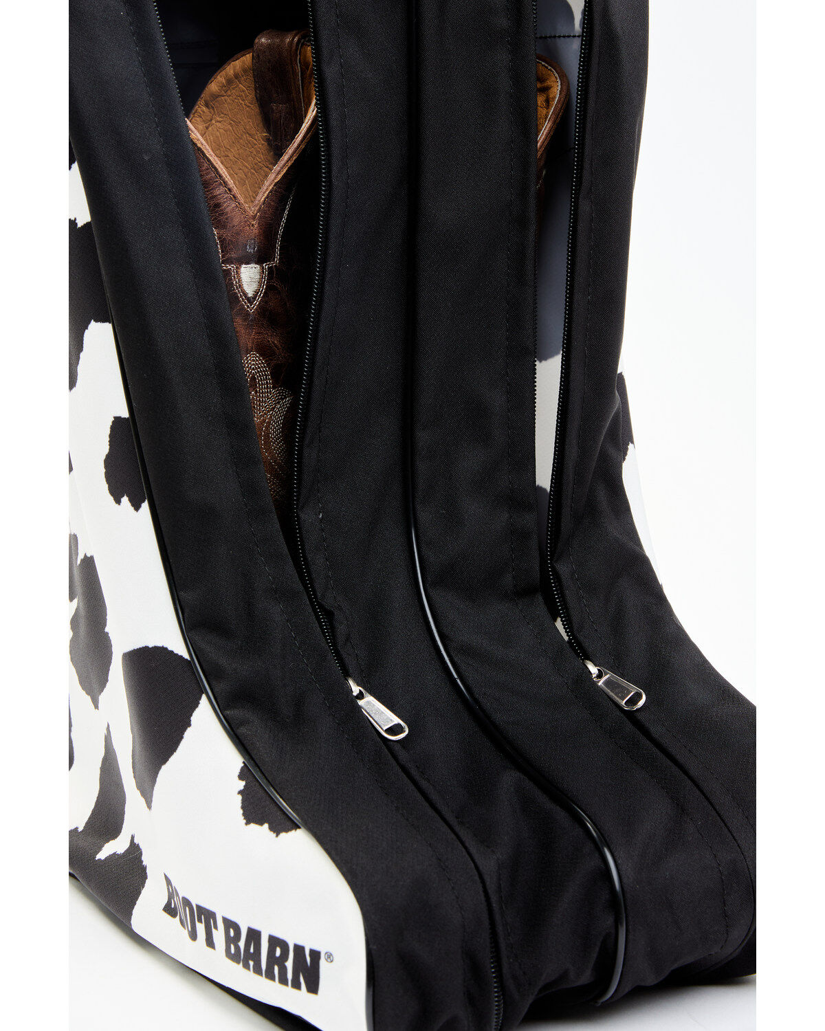 Boot Barn Cow Print Boot Bag