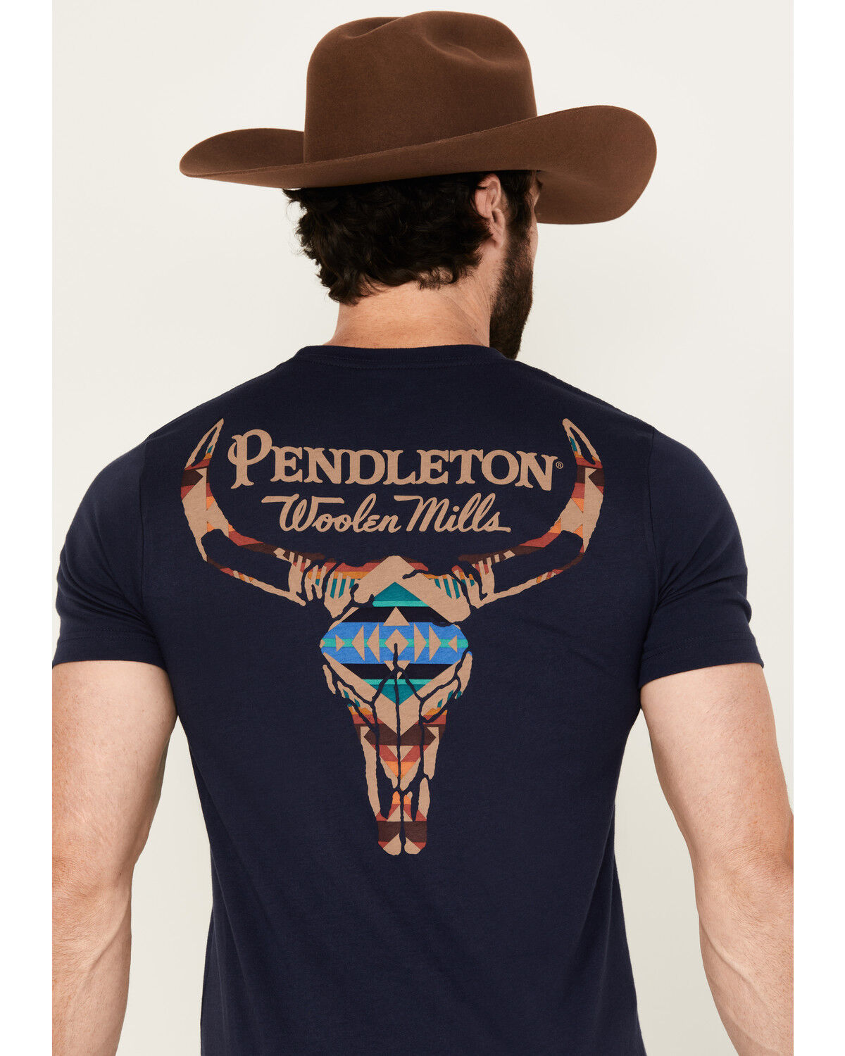 Pendleton Men's Boot Barn Exclusive Stone Skull Short Sleeve T-Shirt