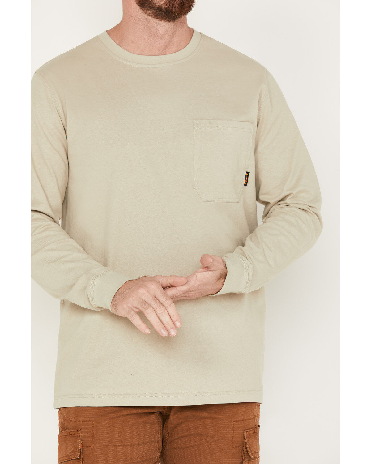 Hawx Men's Forge Long Sleeve Work Pocket T-Shirt