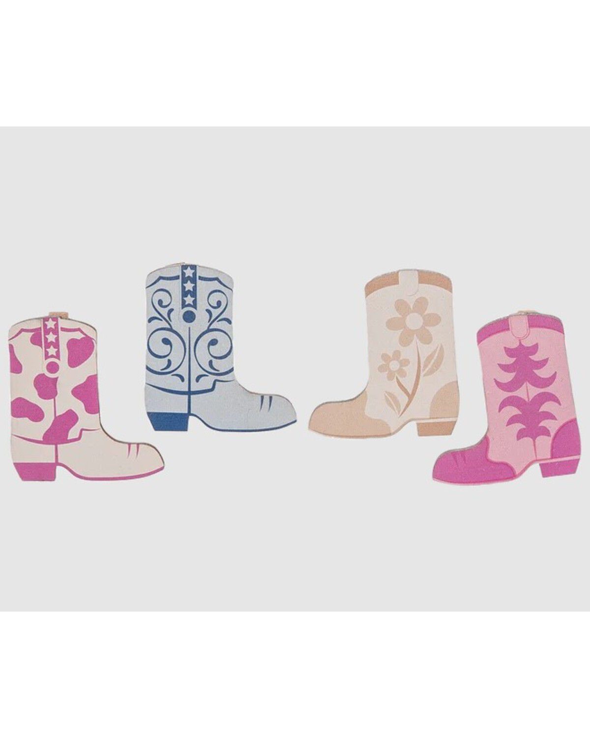 Totalee Gifts Cowboy Boot Chip Clips - 4 Piece