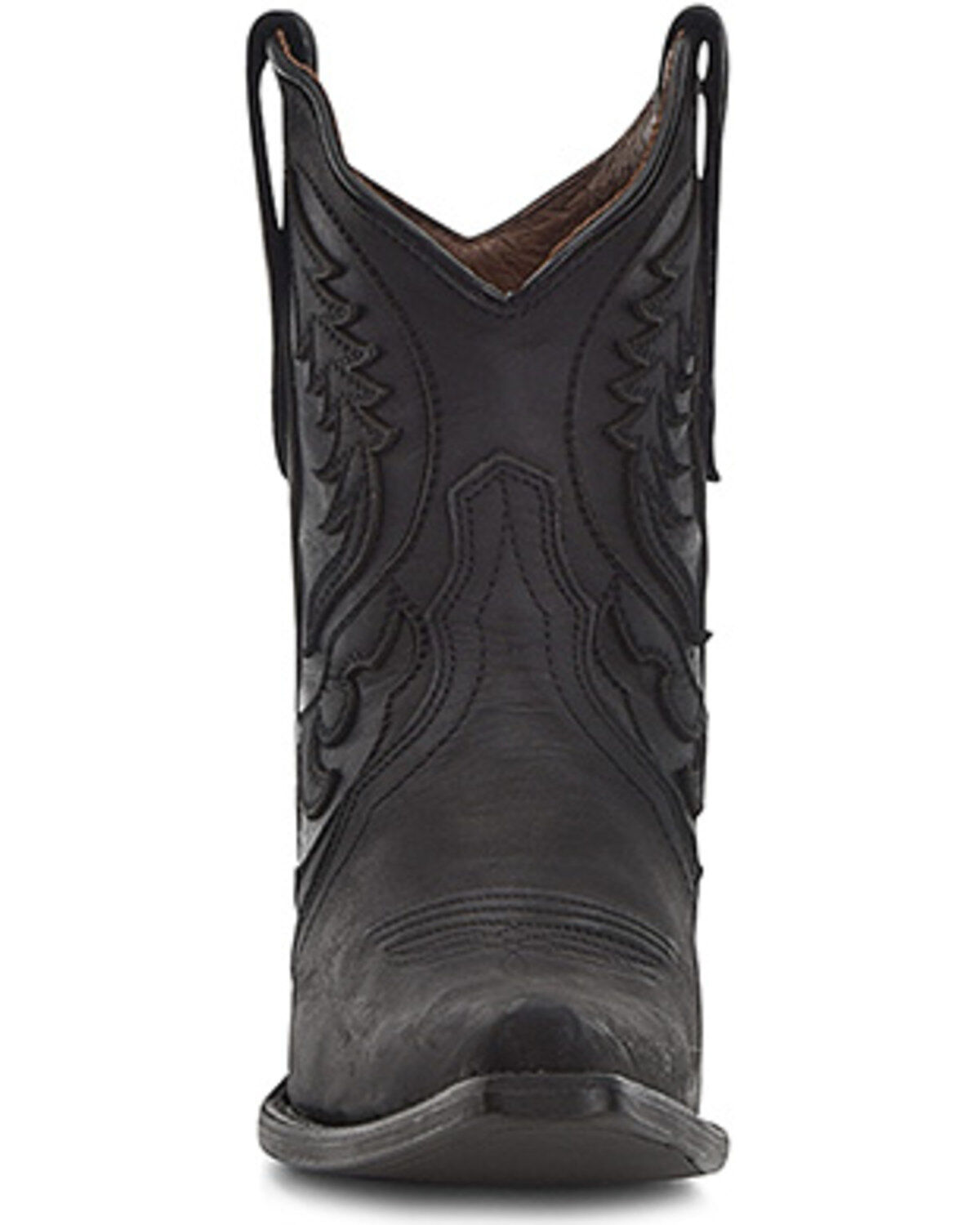Circle G Women's Inlay Western Booties - Snip Toe