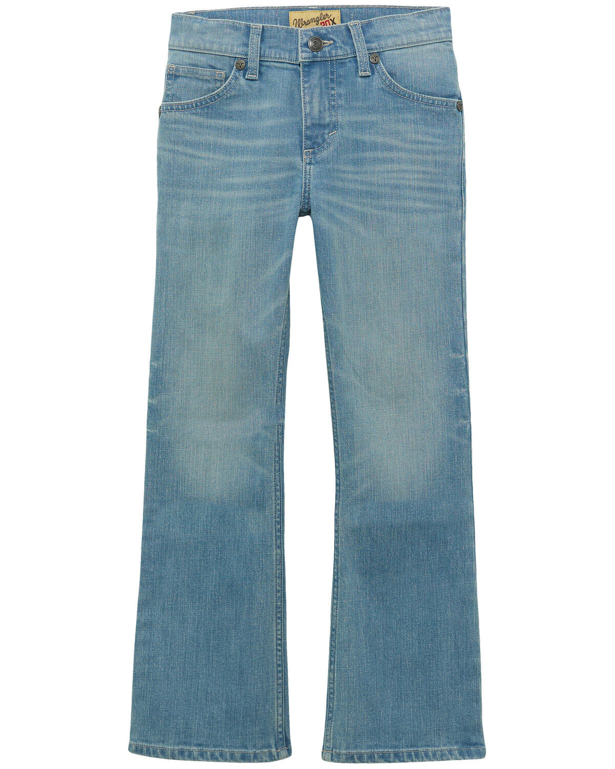 Wrangler 20X Boys' Light Wash Slim Bootcut Stretch Denim Jeans