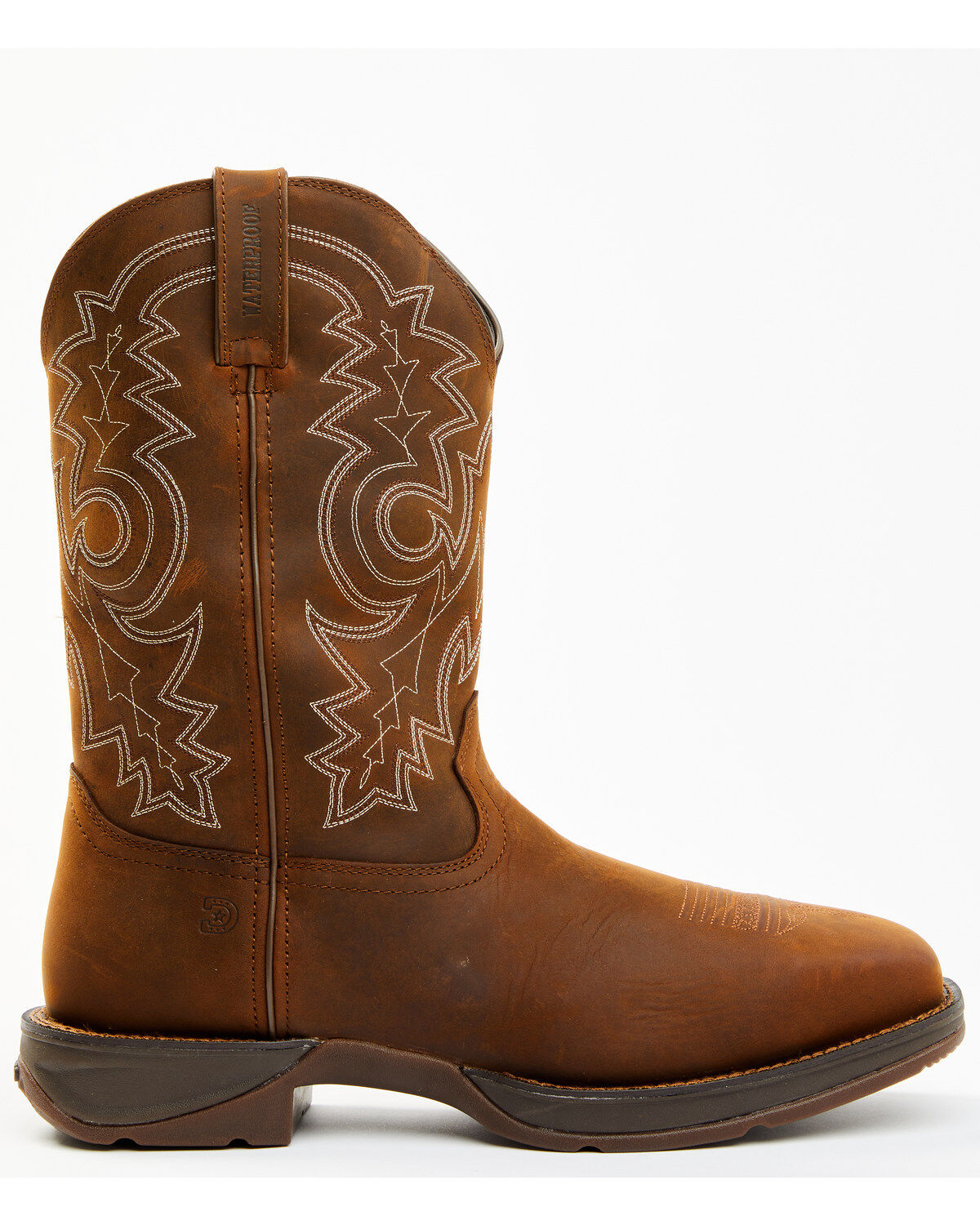 Durango Men's Rebel Pull On Waterproof Work Western Boots - Steel Toe