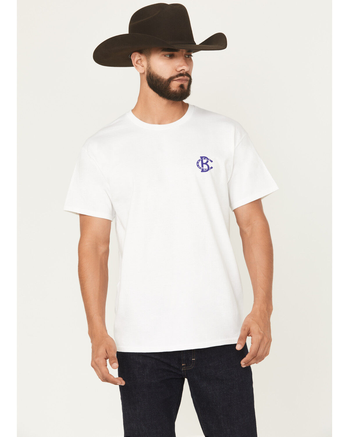 Bucking Chutes Men's Beer Cap Short Sleeve Graphic T-Shirt