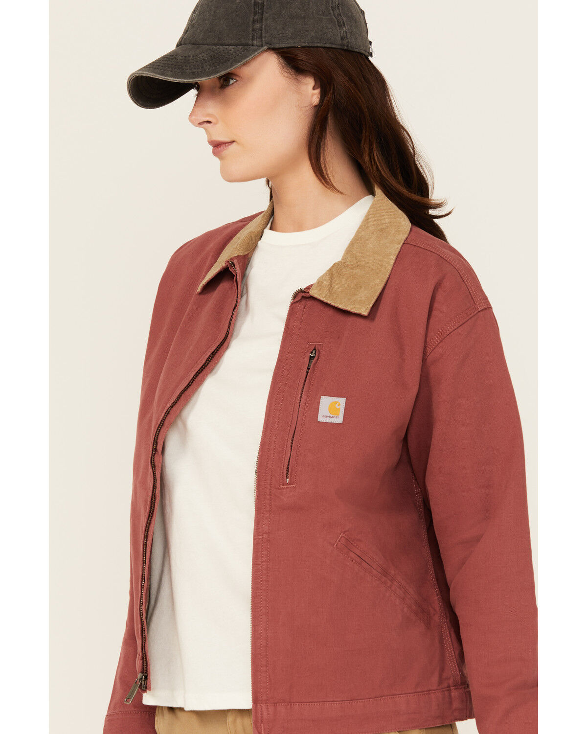 Carhartt Women's Rugged FleX™ Loose Fit Canvas Detroit Jacket