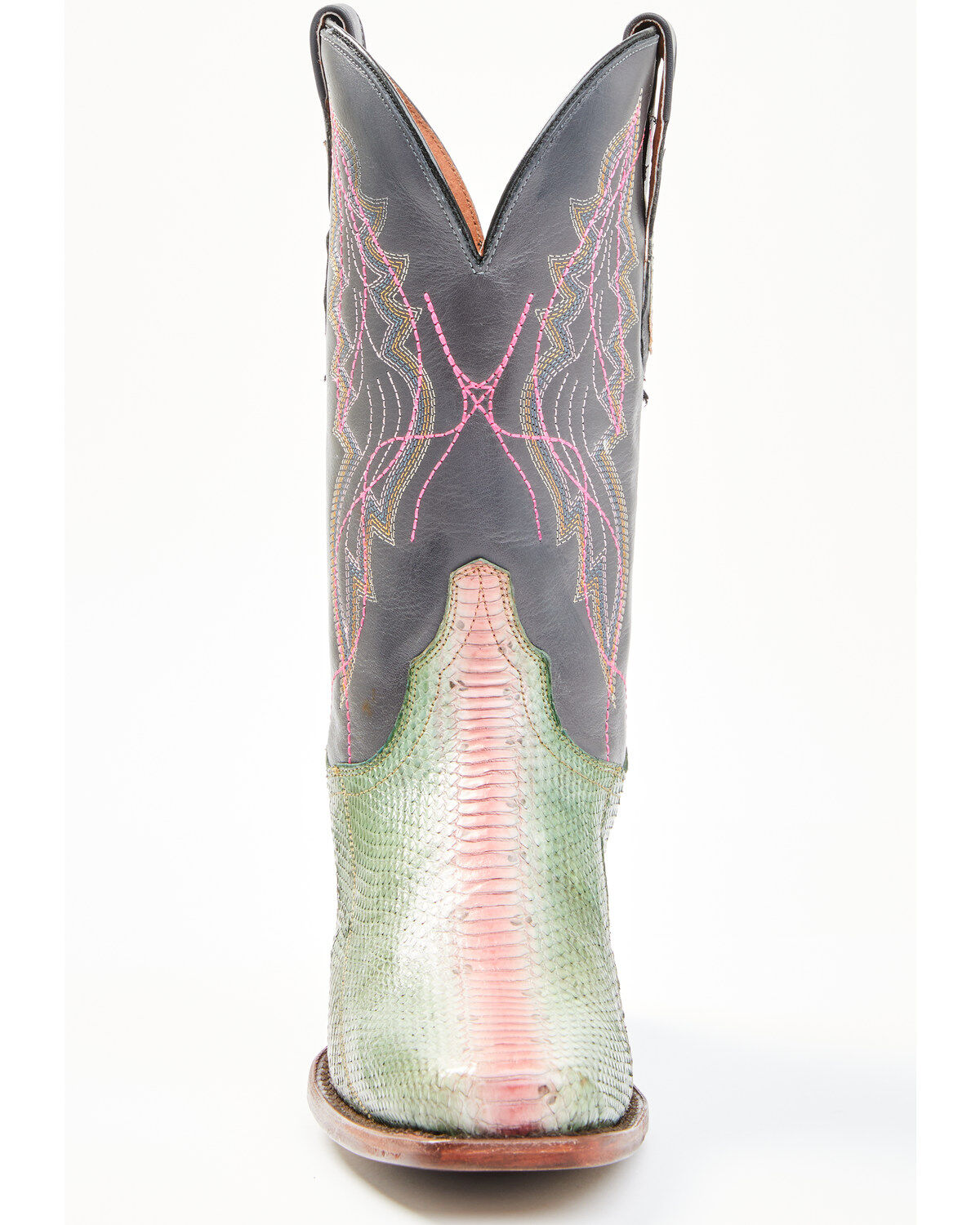 Dan Post Women's Exotic Watersnake Skin Western Boots - Square Toe