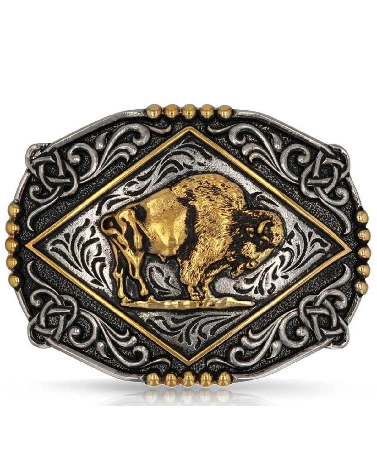 Montana Silversmiths Men's Majestic Valor Belt Buckle